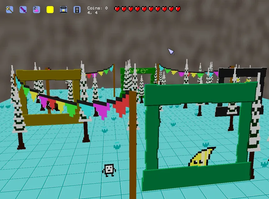 Скриншот 1 к игре Voxella