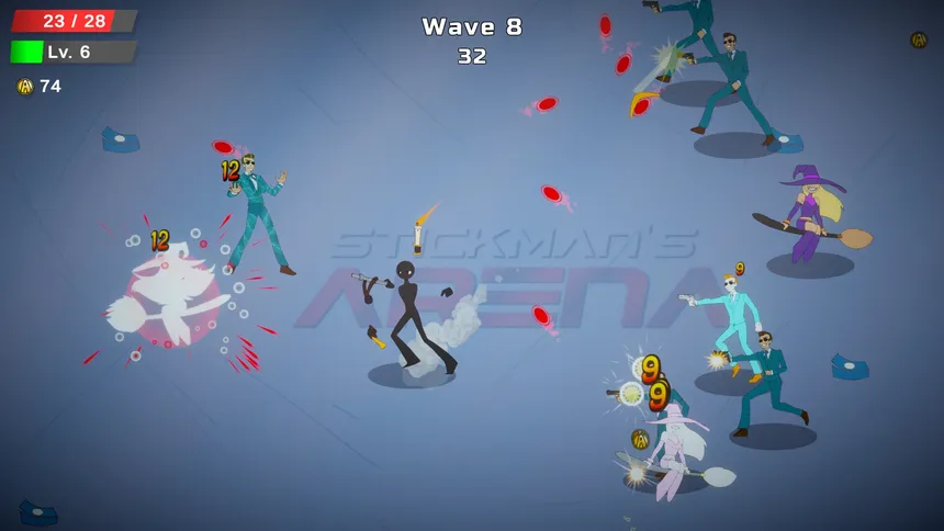 Скриншот 1 к игре Stickman's Arena