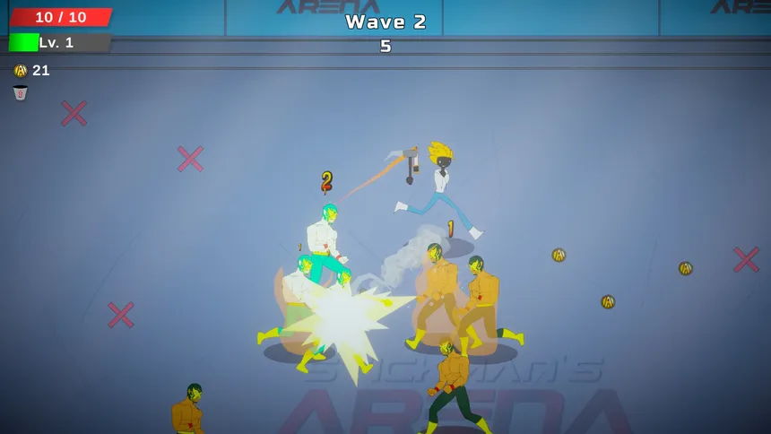 Скриншот 2 к игре Stickman's Arena
