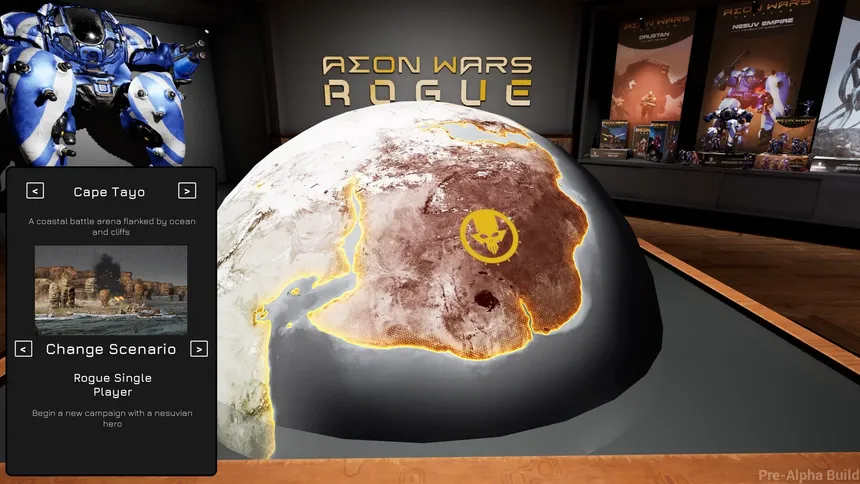 Скриншот 1 к игре Aeon Wars Rogue