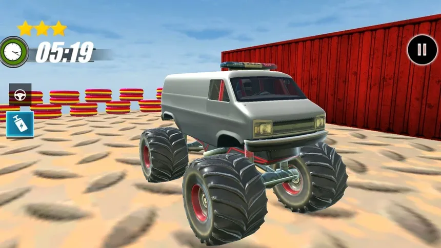 Скриншот 4 к игре Stunts Contest Monster Car