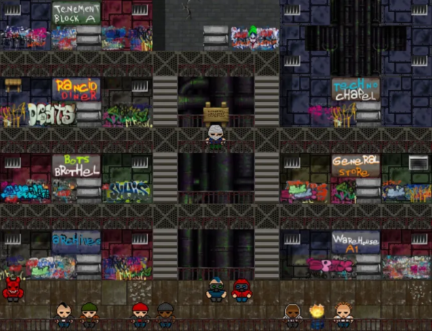 Скриншот 1 к игре GUTTER: The Cursed