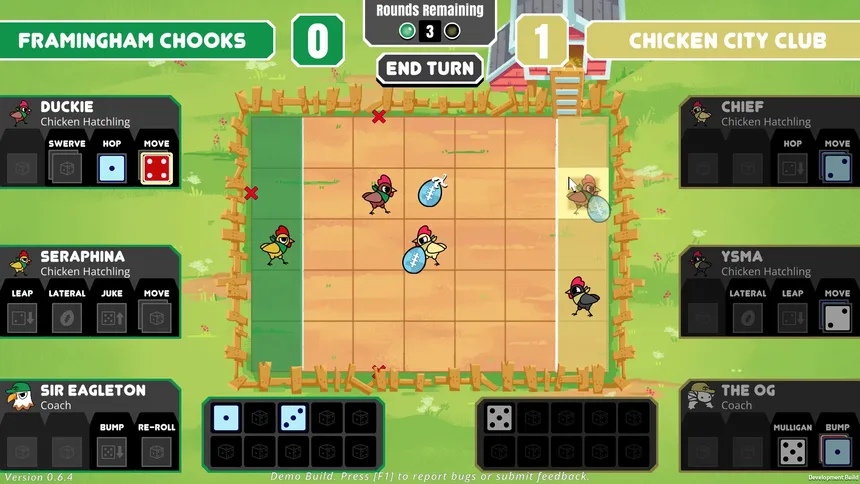 Скриншот 1 к игре Dicey Birdball