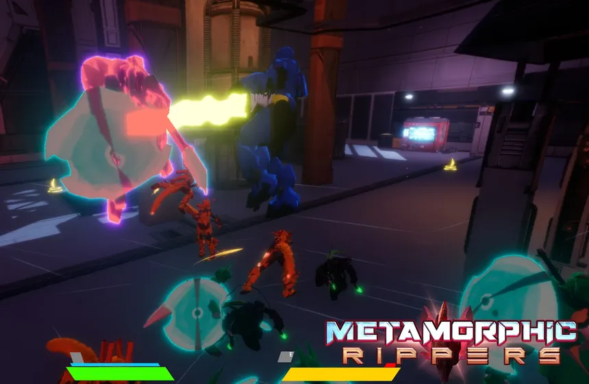Скриншот 1 к игре MetaMorphic Rippers