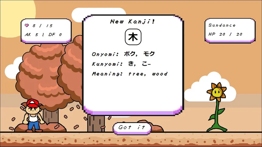 Скриншот 1 к игре Kanji RPG