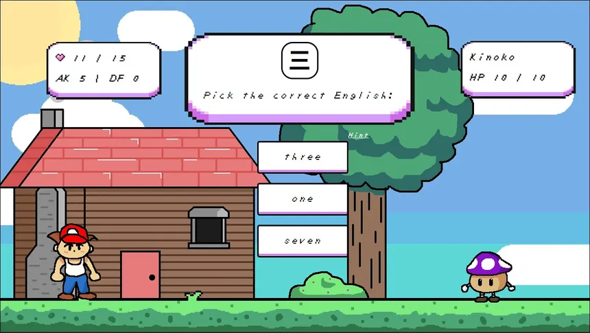 Скриншот 2 к игре Kanji RPG