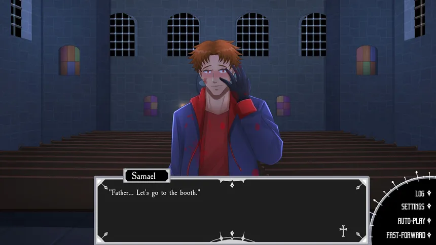 Скриншот 5 к игре Forgive My Sins & Desires, Father - Boys Love (BL) Visual Novel