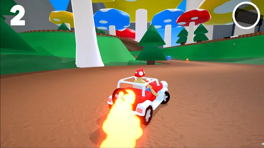 Скриншот 8 к игре Barji Kart