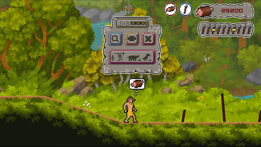 Скриншот 1 к игре Hungry Caveman