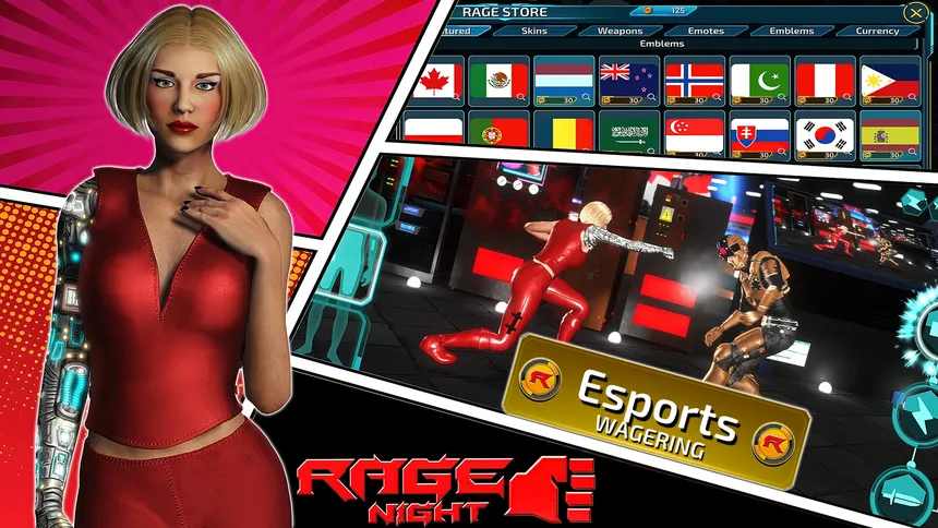 Скриншот 2 к игре Rage Night