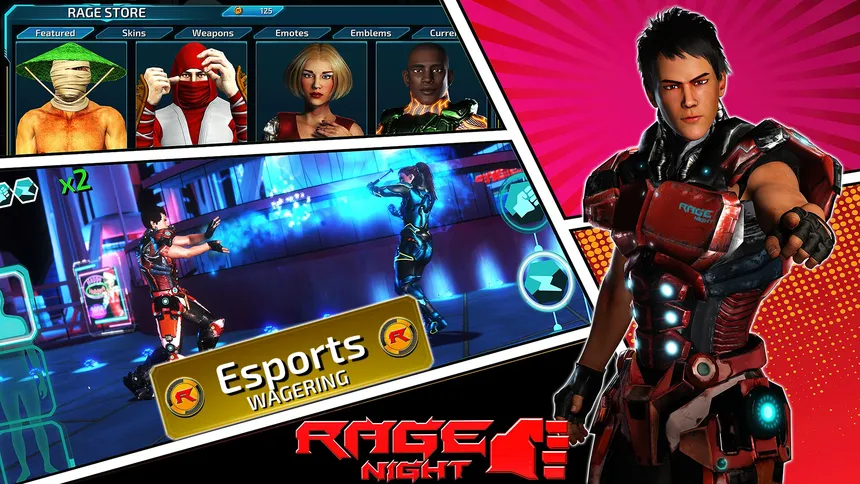 Скриншот 5 к игре Rage Night