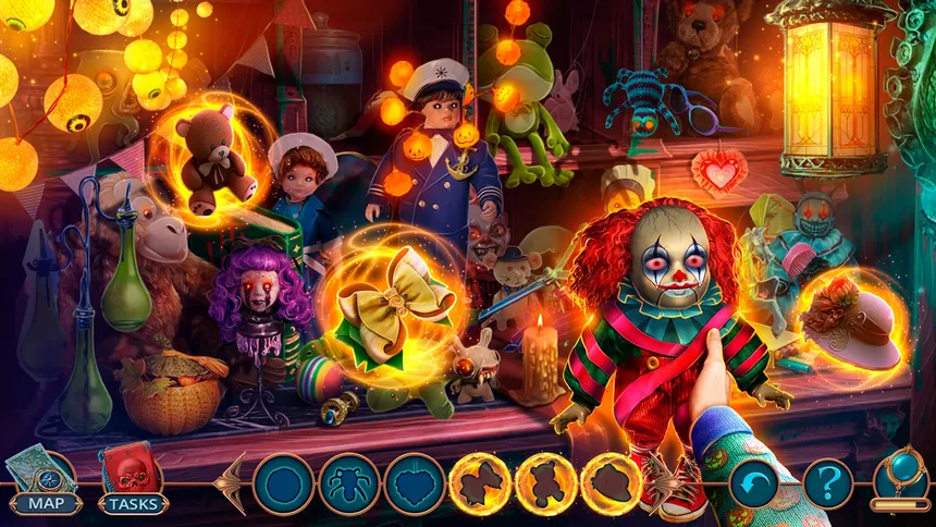 Скриншот 1 к игре Gloomy Tales: Horrific Show Collector's Edition