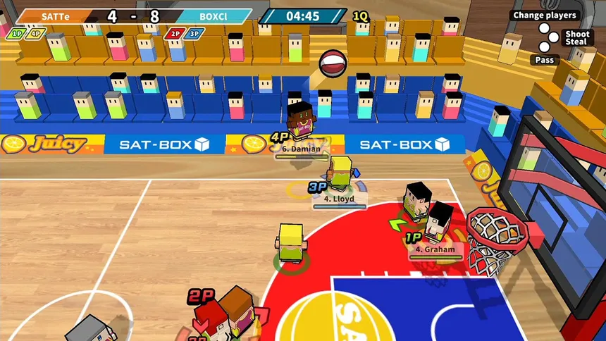 Скриншот 1 к игре Desktop Basketball
