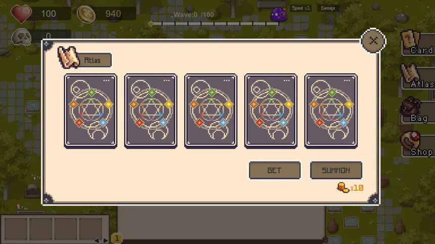 Скриншот 1 к игре 元素召唤 Summon Elemental