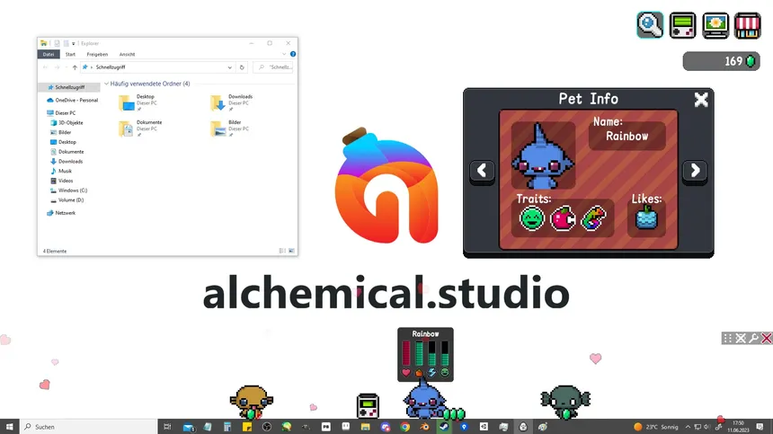 Скриншот 2 к игре Desktop Pet