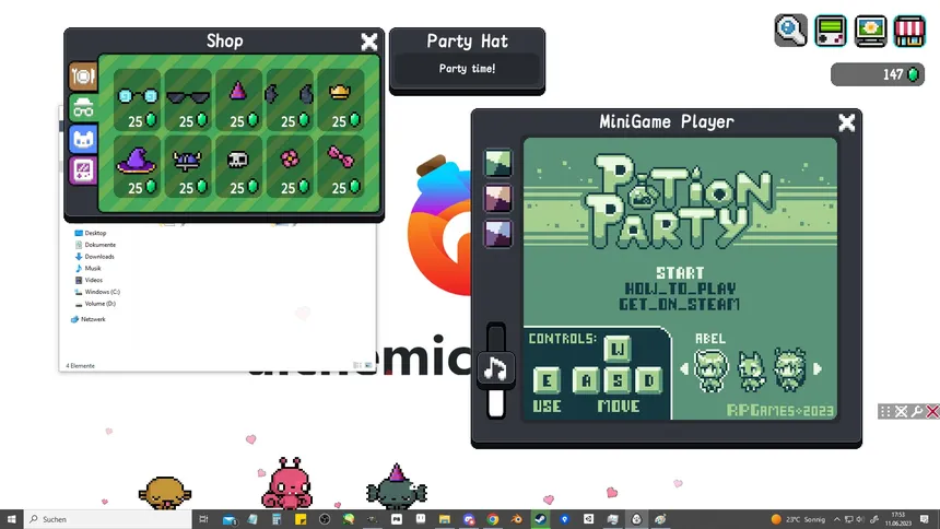 Скриншот 4 к игре Desktop Pet