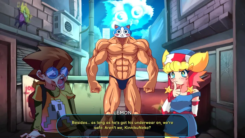 Скриншот 4 к игре KinnikuNeko: SUPER MUSCLE CAT
