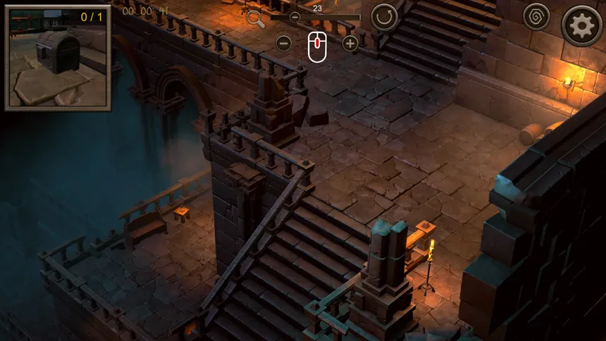 Скриншот 3 к игре Hidden Dungeon Top-Down 3D