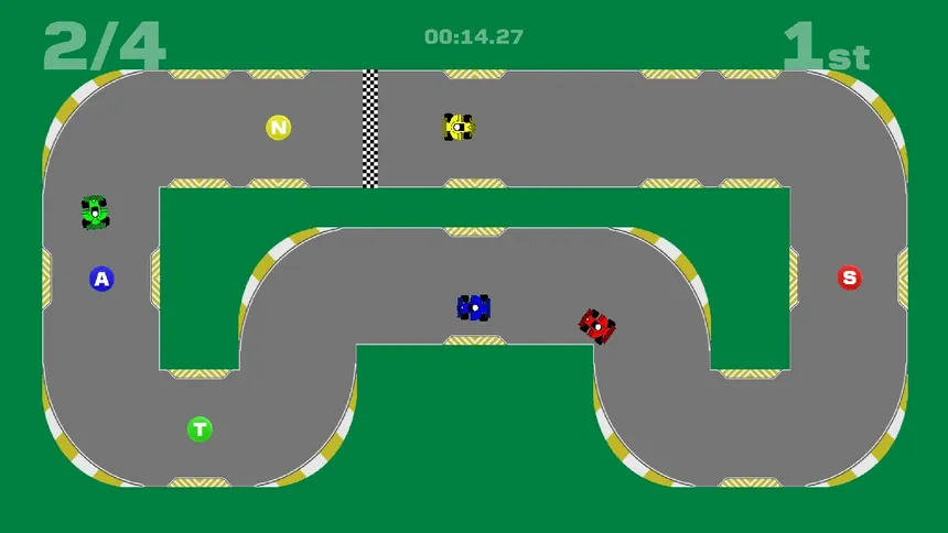 Скриншот 1 к игре Retro Racers