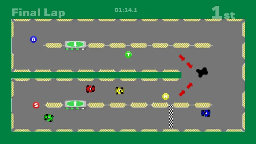 Скриншот 3 к игре Retro Racers