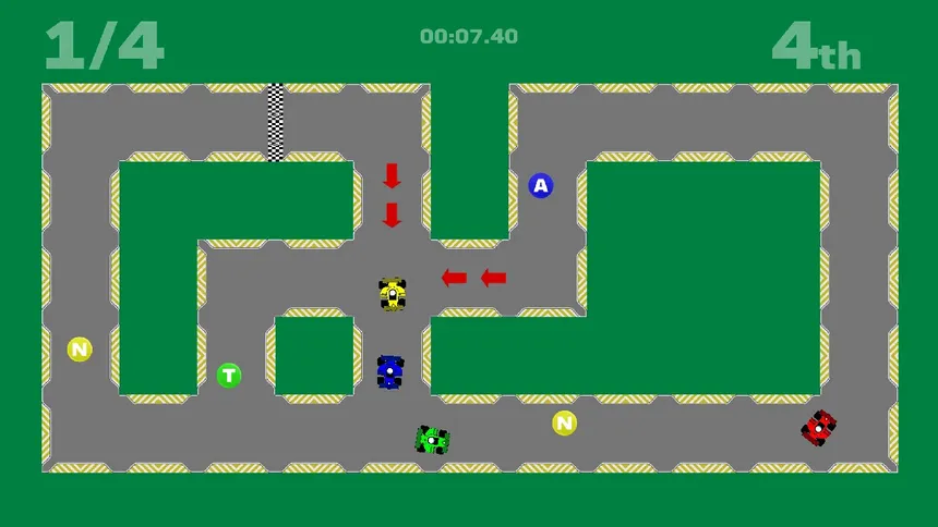 Скриншот 4 к игре Retro Racers