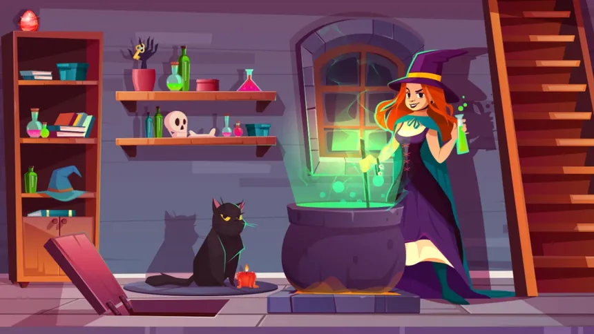 Скриншот 1 к игре DobbyxEscape: Halloween Adventure
