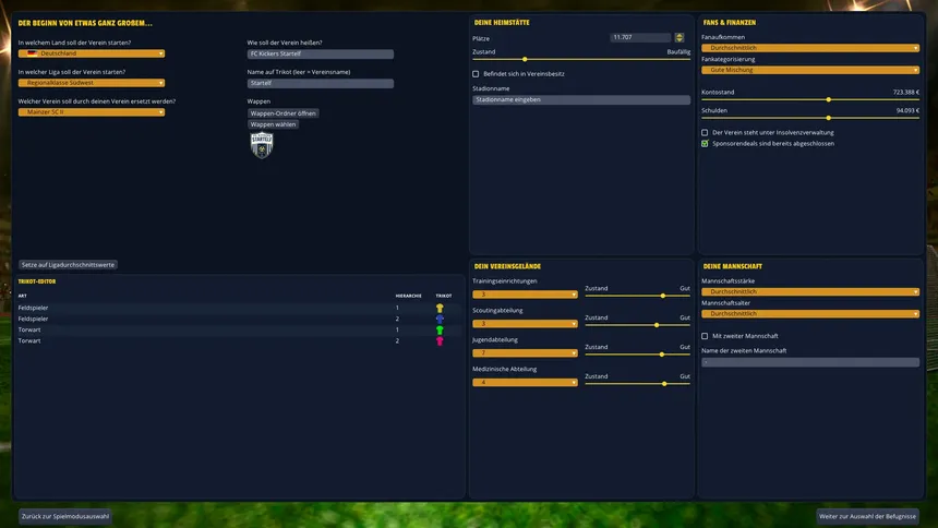 Скриншот 3 к игре Startelf - Der Fußballmanager