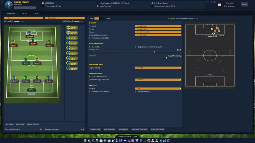 Скриншот 6 к игре Startelf - Der Fußballmanager