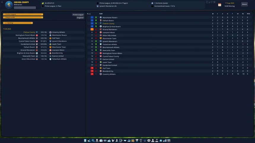 Скриншот 8 к игре Startelf - Der Fußballmanager