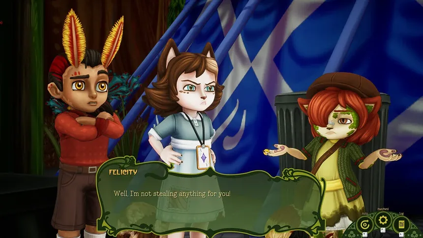 Скриншот 1 к игре The Fantastic Kitty Rue