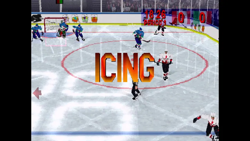 Скриншот 2 к игре Actua Ice Hockey