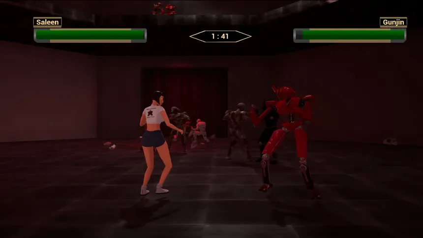 Скриншот 1 к игре Technophobia: Dead Metal Tournament