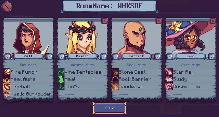 Скриншот 2 к игре Fourspell Survivors Online