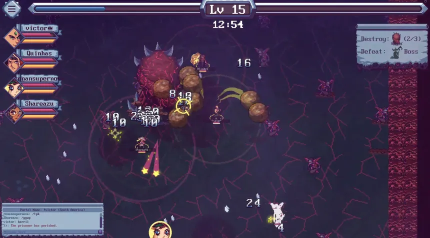 Скриншот 3 к игре Fourspell Survivors Online