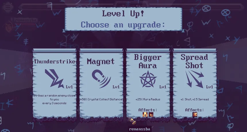Скриншот 4 к игре Fourspell Survivors Online