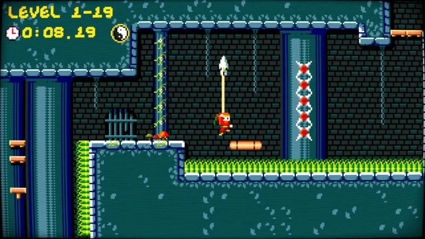 Скриншот 1 к игре Chibi Ninja Shino-kun: Treasure of Demon Tower