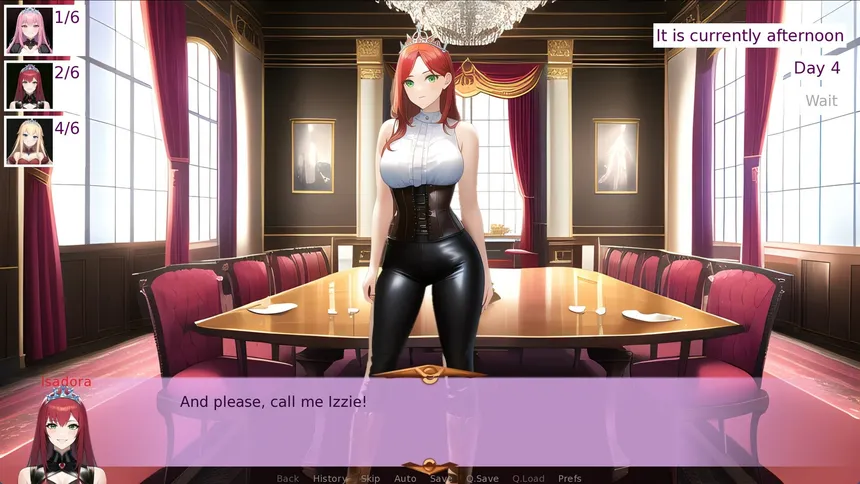 Скриншот 1 к игре Princess Dating Sim