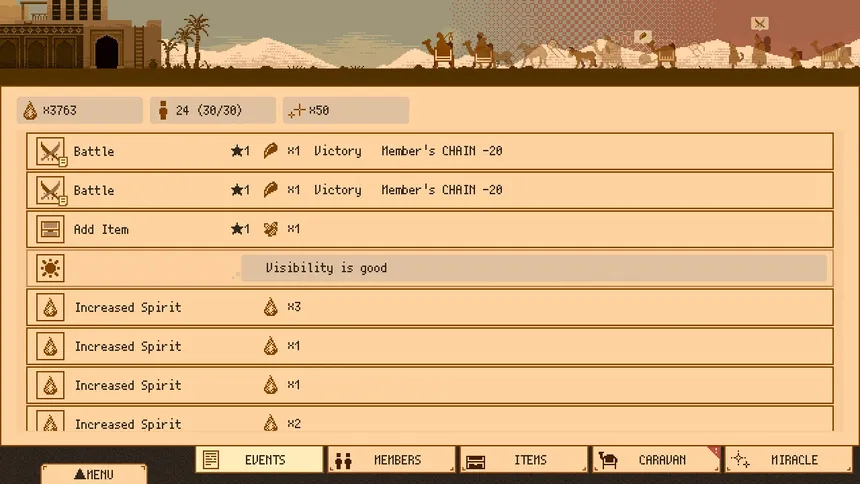 Скриншот 3 к игре maboroshi caravan