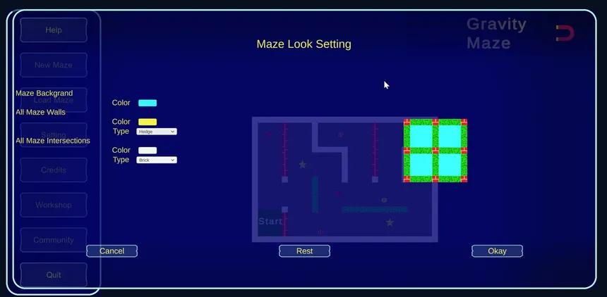 Скриншот 3 к игре Gravity Maze