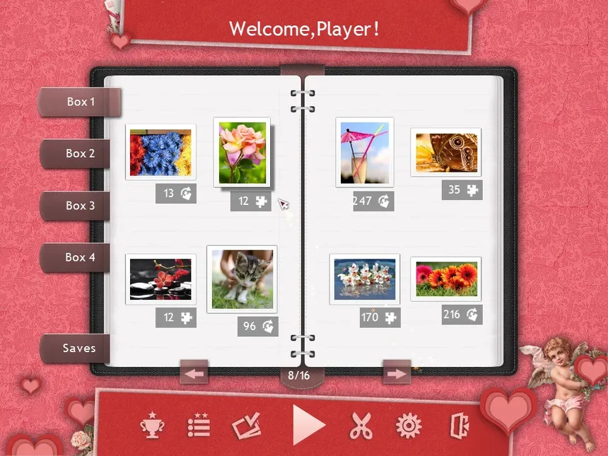 Скриншот 5 к игре Holiday Jigsaw Valentine's day