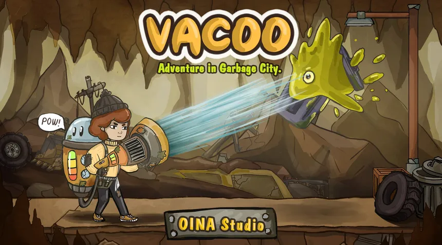 Скриншот 1 к игре Vacoo. The adventure in Garbage city.