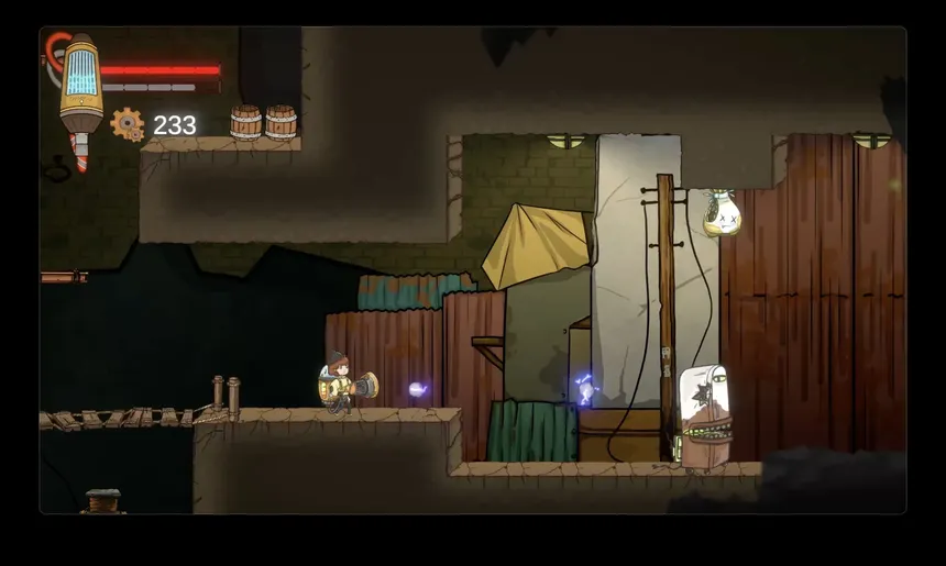 Скриншот 2 к игре Vacoo. The adventure in Garbage city.