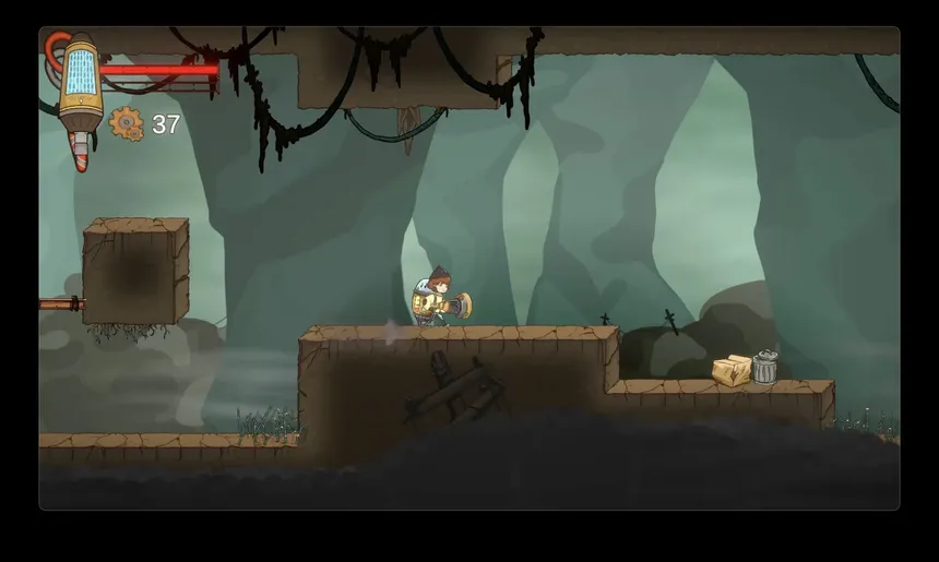 Скриншот 4 к игре Vacoo. The adventure in Garbage city.