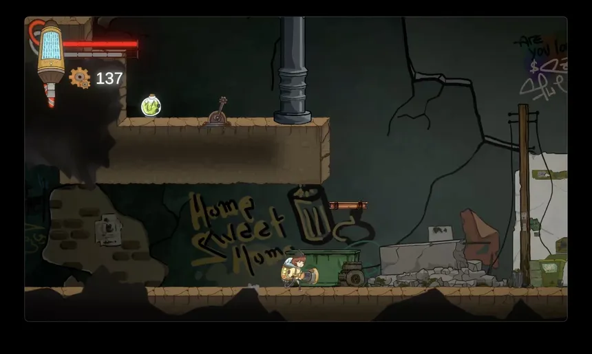Скриншот 5 к игре Vacoo. The adventure in Garbage city.