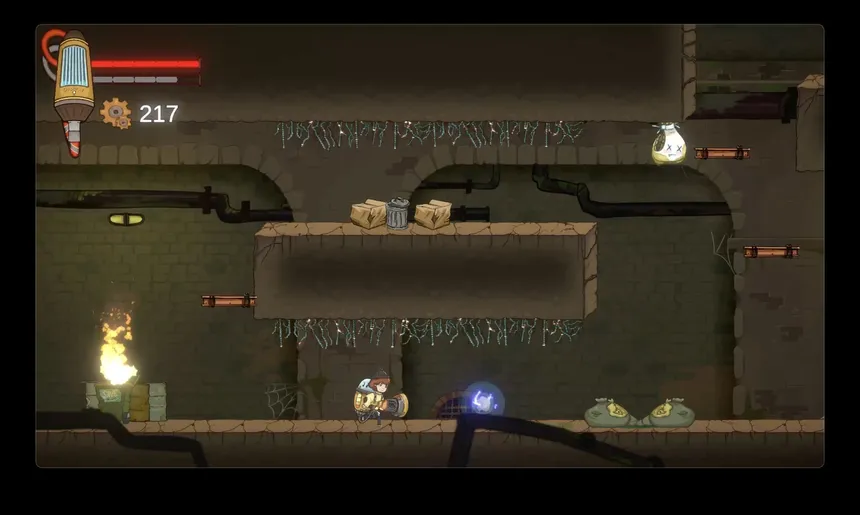 Скриншот 8 к игре Vacoo. The adventure in Garbage city.