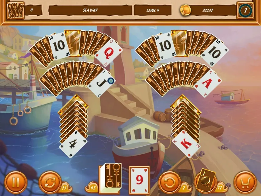 Скриншот 1 к игре Detective Solitaire The Ghost Agency 2