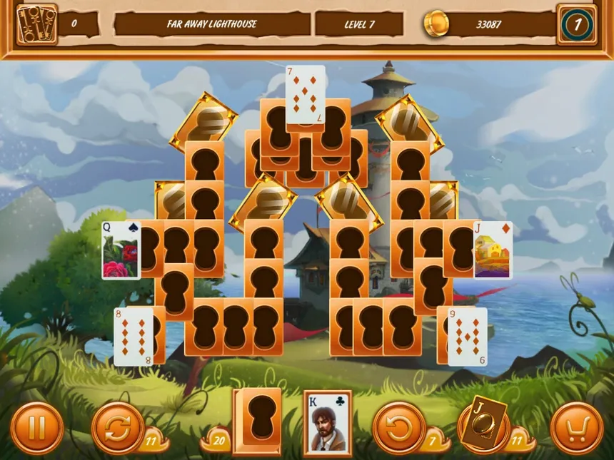 Скриншот 2 к игре Detective Solitaire The Ghost Agency 2