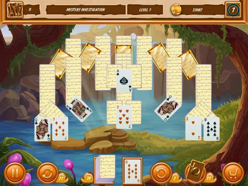 Скриншот 3 к игре Detective Solitaire The Ghost Agency 2