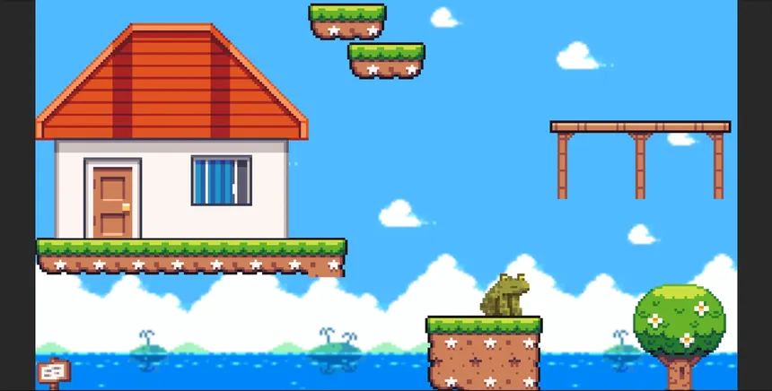 Скриншот 1 к игре FrogJump