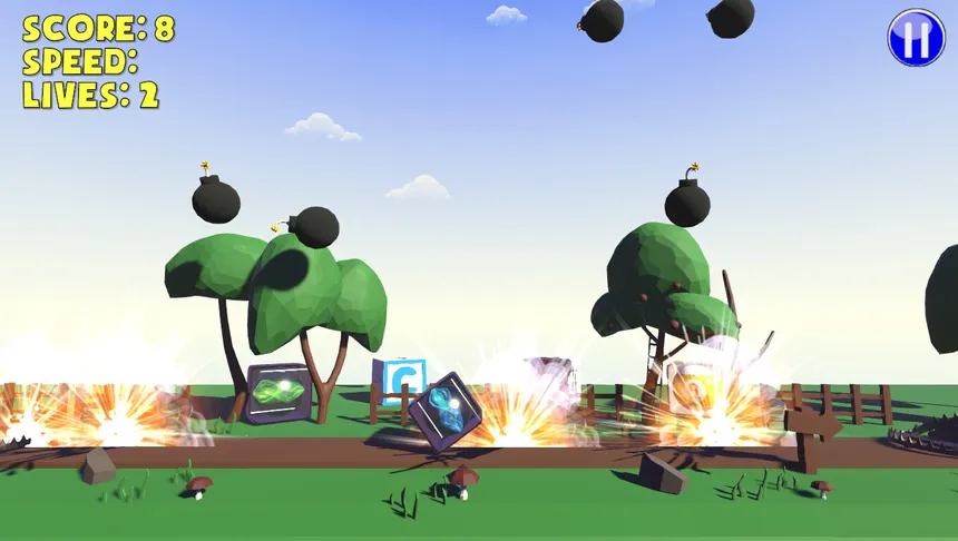 Скриншот 1 к игре Cube Dodge